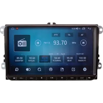 Autorádio Autorádio pro VW, Škoda s 9" LCD, Android, Wi-Fi, GPS, CarPlay, Bluetooth, 4G, 2x USB