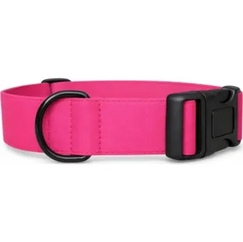 Obojek pro psa Softshellový obojek Active - Neon růžová Šířka: 1,5 cm, Velikost obojku: XXS