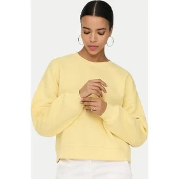 Dámská mikina ONLY Mikina Best 15338727 Žlutá Regular Fit M