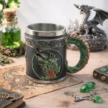 Korbel fantasy - Drak(zelený)