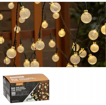 Venkovní osvětlení Světelná girlanda GardenLine 935 cm solární žlutá