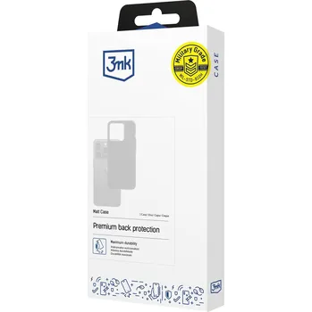 Pouzdro na mobilní telefon Zadní Kryt 3mk pro Honor Magic8 Lite černý