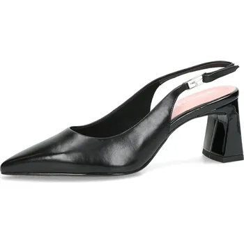 Dámské lodičky Tamaris dámské kožené lodičky - černé