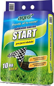 AGRO CS a.s. AGRO Trávníkové hnojivo START pytel 10 kg NOVINKA