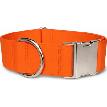 Obojek pro psa Softshellový obojek Titan - Neon oranžová Velikost obojku: XL
