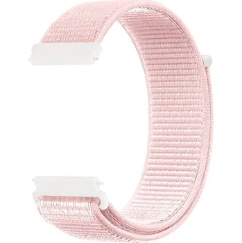 Příslušenství k chytrým hodinkám RhinoTech univerzální nylonový Quick Release 22mm (RTNS-011-LP) růžový