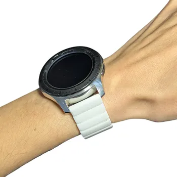 Řemínek na hodinky Keramický řemínek bílý 22 mm