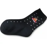 xcena Ponožky thermo černé se vzorem Velikost: 25-29