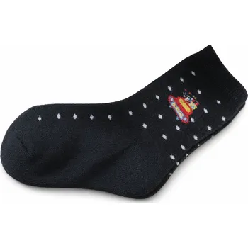 xcena Ponožky thermo černé se vzorem Velikost: 25-29