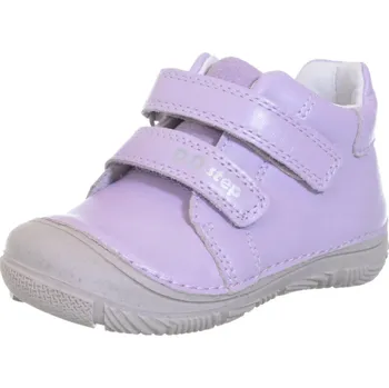 Dívčí obuv D.D.step Celoroční kožené boty obuv D. D. step S082-61125C lila sv.fialková velikost: 23