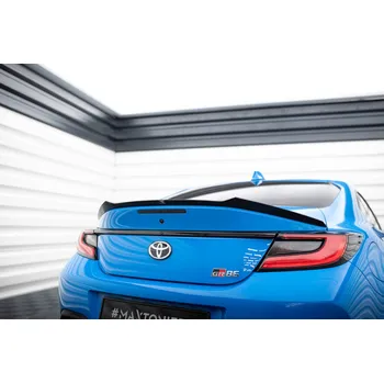 Tuning Maxton Design prodloužení spoileru pro Toyota GR86 Mk1, černý lesklý plast ABS