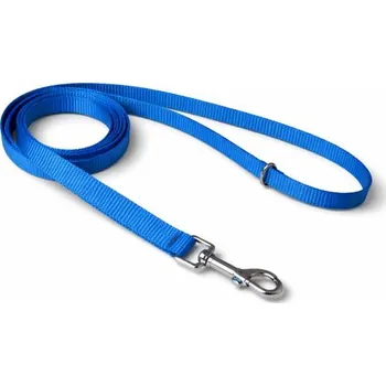 Vodítko pro psa Popruhové vodítko Basic - Tyrkysová Šířka: 1,5 cm, Délka: 2 m, Karabina: 66 mm - černá - malý pes