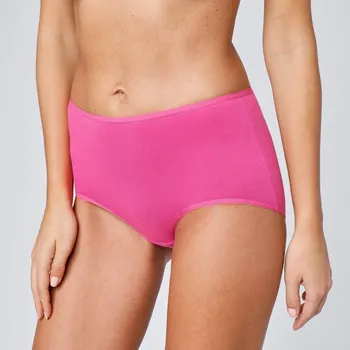 Dámská móda Sada 10 kalhotek maxi ze strečové bavlny, jednobarevné vícebarevná 58/60