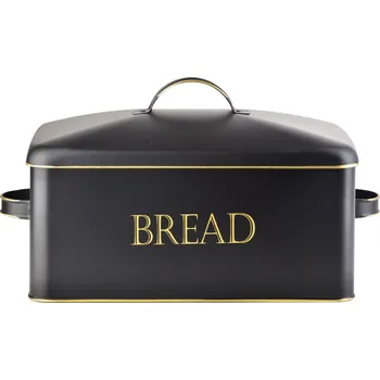chlebník Kovový chlebník Cookini Vintage černý