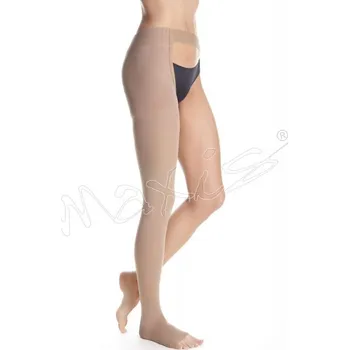 MAXIS a.s. Stehenní punčochy s upínáním v pase PRAVÁ (II. KT) MAXIS MICRO Ostatní: Otevřená špice, Velikost: 7, Další specifikace: krátká