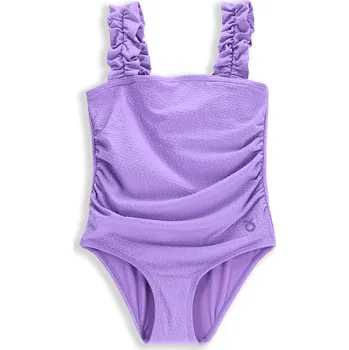 Dámské oblečení LEMON EXPLORE Dětské jednodílné plavky s volány WL5 122 FIALOVÁ