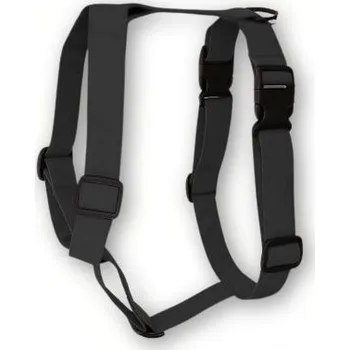 Postroj pro psa Nastavitelný postroj Active - Černá Šířka: 2 cm, Velikost: XS