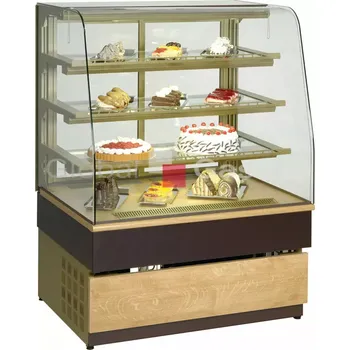 Vitrína chl. cukrářská GEORGIA III 1500 inox | 7103074