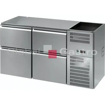 Stůl barový REGD 204N 2sekce linie 700 (bez chl.vany) | 6090154