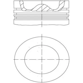 Píst motoru Píst SCANIA P,G,R,T DC12/DT12 EURO4/5 NURAL 87-143600-70