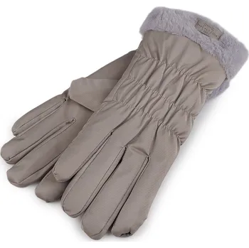 Fitness rukavice Dámské rukavice šusťákové, zateplené, dotykové Varianta: 4 šedá, Balení: 1 pár