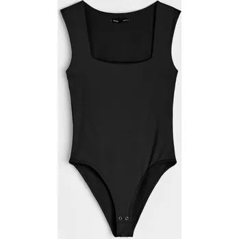 Oblečení a móda Sinsay - Body na ramínka - černá - 639EU-99X - 639EU-99X-S