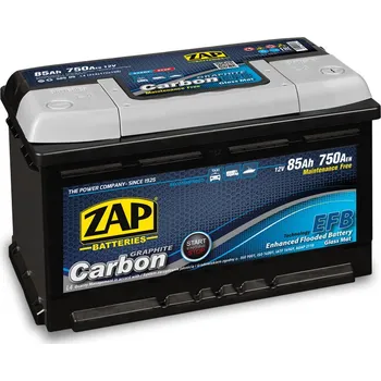 Auto-moto baterie ZAP Carbon EFB 58505 12V 85Ah 750A