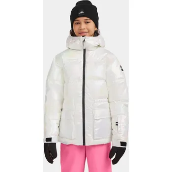 O'NEILL Dětská lyžařská bunda O'Neill FWC'Cruz Puffer BÍLÁ