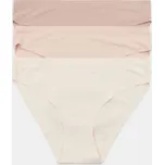Sinsay - Sada 3 kusů kalhotek z žebrovaného úpletu - vícebarevná - 505GV-MLC - 505GV-MLC-XXL