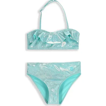 Dámské plavky LEMON EXPLORE Dětské jednodílné plavky X-Back WL5 128 ZELENÁ