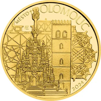 ČNB Zlatá mince 5000 Kč Město Olomouc | 2024 | Proof | 15,55 g