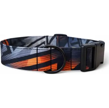 Obojek pro psa Softshellový obojek Active - Dynamické trojúhelníky Šířka: 2 cm, Velikost obojku: S