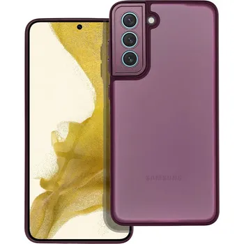 Náhradní kryt pro mobilní telefon Kryt Variete Case Samsung Galaxy S21 FE fialový