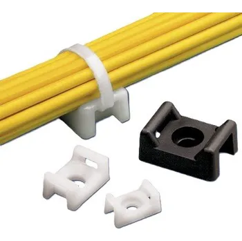 kabelová chránička TM2S6-M69 Kabelová příchytka, ohni odolná, Nylon 6.6, bílá, bal. 1000 kusů