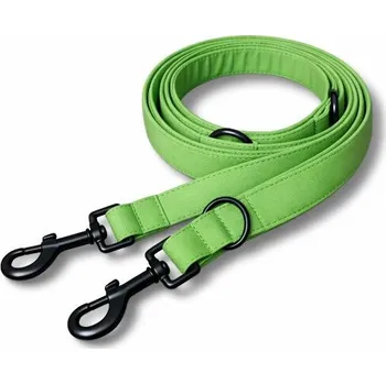 Vodítko pro psa Přepínací vodítko Active - Světle zelená Šířka: 2 cm, Délka: 2,5 m, Karabina: 67 mm - chrom - malý pes