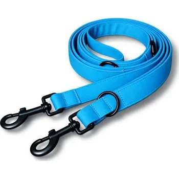Vodítko pro psa Přepínací vodítko Active - Nebesky modrá Šířka: 2 cm, Délka: 3 m, Karabina: 82 mm - chrom - střední pes