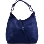 Dámská kožená kabelka 5375 tmavě modrá