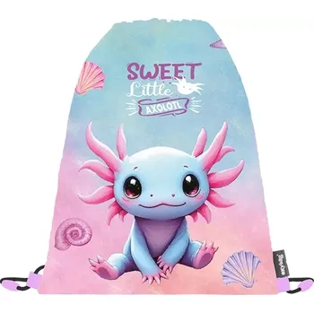 Školní sáček OXYBAG sáček na cvičky Axolotl 30 × 37 cm