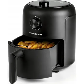 Domácí spotřebič GOURMETmaxx Heißluft-Fritteuse Mechanisch 2,3 l černá