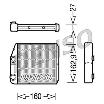 Výměník tepla Výměník tepla, vnitřní vytápění NRF NRF5431