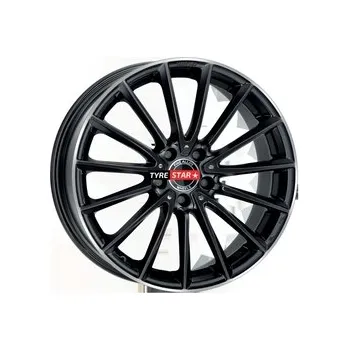 Alu kolo MAK KOMET 8x18 5x112 ET48 GLOSS BLACK MIRROR RING