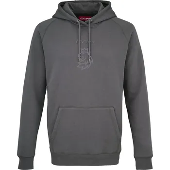 Pánská mikina Pánská mikina CCM PH Core Lev výšivka Charcoal L