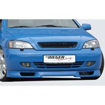 Nárazník Rieger spoiler pod přední nárazník pro Opel Astra G cabrio, kupé, plast ABS bez povrchové úpravy