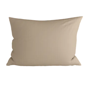 Povlak na polštářek Krepový povlak na polštář STANDO 70x90 cm světle hnědý