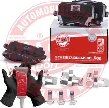 Brzdová destička Sada brzdových destiček, kotoučová brzda MASTER-SPORT GERMANY 13046028802N-SET-MS
