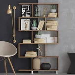 Asir Knihovna NILUFER ořech