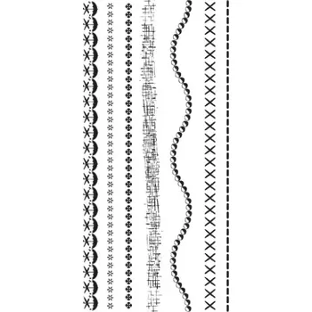 Dětské razítko Razítka gelová - Bordury