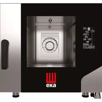 konvektomat Konvektomat Millenial Black Mask Gastro 5× GN 1/1, elektrická, Tecnoeka, 400V/7800W, 730x849x(H)700mm | MKF511BM