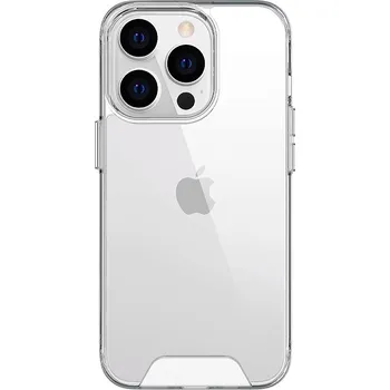 Pouzdro na mobilní telefon Pouzdro LEVCORP pro Apple iPhone 15, zesílená zadní kryt CRYSTAL CASE