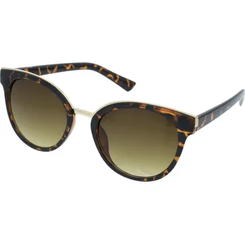 Sluneční brýle OEM Dámské sluneční brýle oválné Dolores béžové obroučky hnědá skla